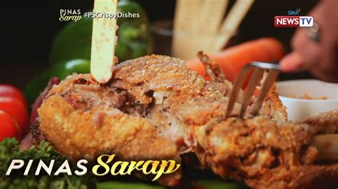 Pinas Sarap: Iba't ibang klase ng crispy pata, tinikman .